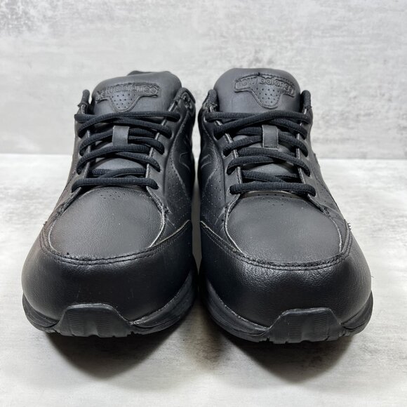 New Balance 928 Leather Walking Shoes - Men's Size 10.5 4E Extra Wide - Black - Picture 3 of 10